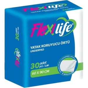 Flexi Life Hasta Alt Açma Yatak Koruyucu Örtü 60*90 Cm (Paket İçi Adet 30 Adet) Klasik