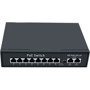 96W 10/100 Mbps 8 2 Port Poe Ethernet Switch