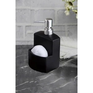 Lüks Siyah Sıvı Sabunluk, Deterjanlık, Banyo ve Mutfak Sabunluğu