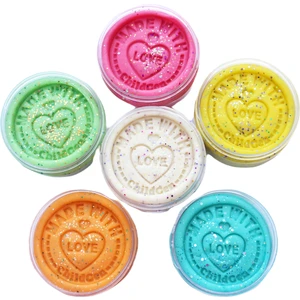 Doğal Oyun Hamuru - 6lı Glitter Set 6X125 gr