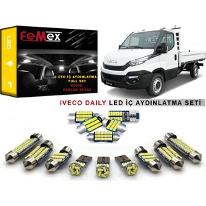 Iveco Daily Kabin LED Iç Aydınlatma Ampul Seti Femex Parlak Beyaz