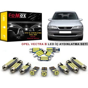 Opel Vectra B LED Iç Aydınlatma Ampul Seti Femex Parlak Beyaz