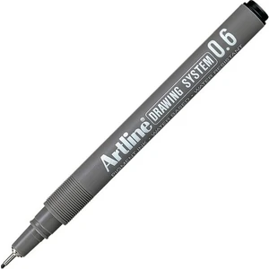 Drawing System Teknik Çizim Kalemi 0,6 mm Rapido 1 Adet Siyah