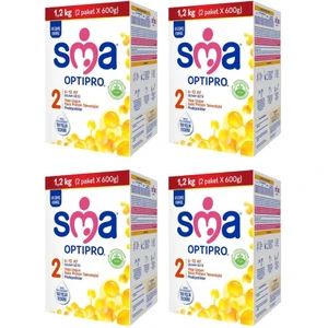 Sma Optipro Probiyotik 2 Devam Sütü 1200 gr x 4 Adet
