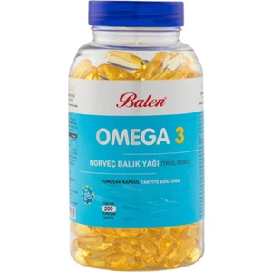 Omega 3 Norveç Balık Yağı 1380 Mg 200 Kapsül ( Form)