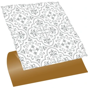 Kendinden Yapışkanlı Gri Motifli Desenli Pvc Karo 30X30 cm (4 Adet) 0,36 M2