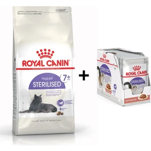 Royal Canin +7 Yaş Üzeri Kısırlaştırılmış Kedi Maması 3,5 kg + 12 Adet Yaş Mama