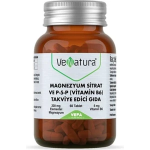 Magnezyum Sitrat Ve P-5-P (Vitamin B6) 60 Tablet