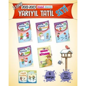 Mavi Deniz Yayınları 3. Sınıf Yarıyıl Tatil Seti 2022-2023