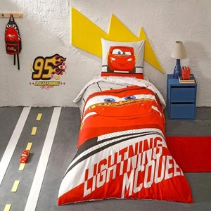Tek Kişilik Lisanslı Nevresim Takımı Disney Cars Lightning