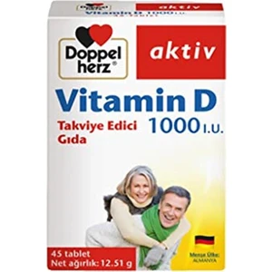 Vitamin D 1000 Iu 45 Tablet