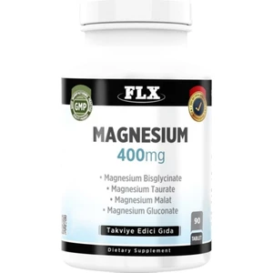 Flx Magnezyum Bisglisinat Malat Taurat Glukonat 90 Tablet