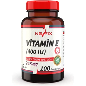 Vitamin E 400 IU - 268 mg 100 Yumuşak Kapsül