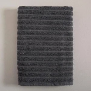 Waved Banyo Havlusu  70X140 cm Antrasit