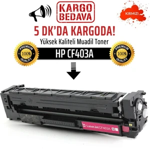Hp CF403A Kırmızı Muadil Toner /NP/201A/M551/M575DN/M575F/M570