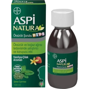 Aspinatura Kids Şurubu VanilyaÇilek Aromalı 120ml