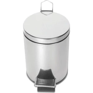 Çelik Ayna Palex Krom Pedallı Çöp Kovası 3 Litre