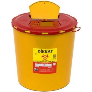 Tıbbi Atık Kovası 10 Lt 3 Adet