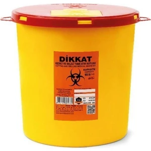 Tıbbi Atık Kovası 10 Lt 10 Adet