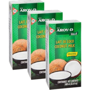 Aroy D Hindistan Cevizi Sütü 1 Lt 3 Adet