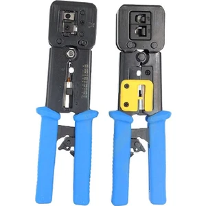 RJ45 Cat6 Ez Plug Yeni Nesil Makaslı Pense, RJ11, RJ12, RJ45