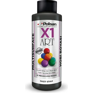 X1 Art Multisurface Hobi Boyası Oksit Siyah 120 ml