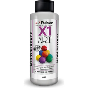 X1 Art Multisurface Hobi Boyası Gri 120 ml