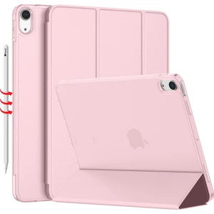 iPad 10.9 Inç 10.nesil Uyumlu Fuchsia Smart Cover Standlı Katlanabilir Akıllı Tablet Kılıfı