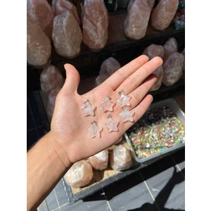 Asya Gems Kristal Kuvars Yıldız Kolye Ucu