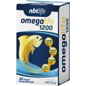 Nbt Life Nbtlife Omegalife 1200 30 Kapsül