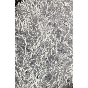 Kırpık Z Zigzag Pelur Kırpıntı Kağıt 500 gr Beyaz Renk Süs Dolgu Malzemesi Black Paper