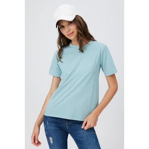 Nakışlı Kısa Kol Basıc T-Shırt