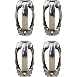 Alminox Oto Fiat Doblo 2 Kapı Kolu 4 Kapı 8 Prç Krom (Set) 2010 ve Sonrası
