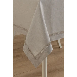 Ödel Home Keten Ara Dantelli Masa Örtüsü