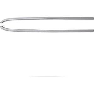 Alminox Oto Fiat Fiorino Cam Citasi 2007 Üzeri 2 Prç. Paslanmaz Çelik