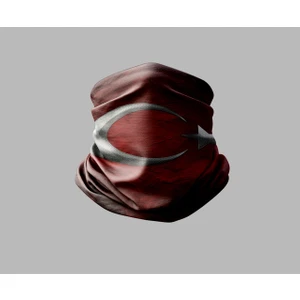 Türk Bayrağı Tasarımlı Motorsiklet Bandana