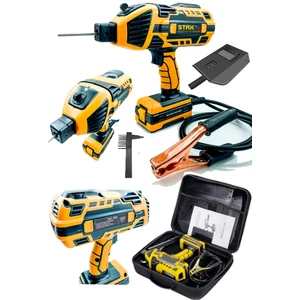 Staxx Power Hand Welder HW-220A Yeni Nesil Tabanca Kaynak Makinası Invertör Elektrot Kaynak Makinesi Seti