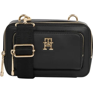 Tommy Hilfiger Çapraz Ç, Standart, Siyah