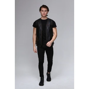 Erkek Deri Yelek