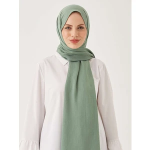 Krinkil Ipeği Şal Küf Yeşili