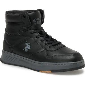 U.S. Polo Assn. Ansaldı 2pr Siyah Erkek High Sneaker