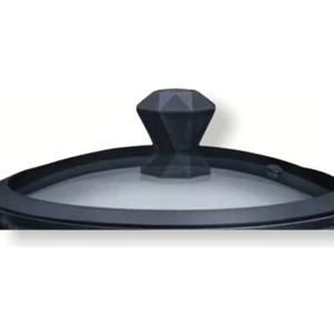 Casa Milano Orijinal Diamond Kulp ve 20 cm Silikon Cam Kapak
