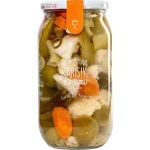 Karışık Beyaz Turşu - 1200 Gr.(Ev yapımı,Geleneksel)