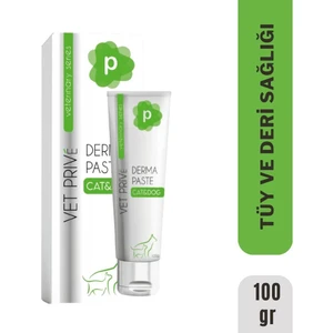 Vet Prive Derma Paste Cat&dog Kedi ve Köpekler Için Dermatolojik Pasta 100G
