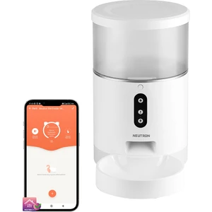 Ses Kontrollü Wifi Destekli Akıllı Mama Kabı - App ile Kontrol