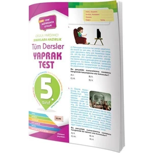 5. Sınıf Tüm Dersler Yaprak Test - 4 Element Yayınları