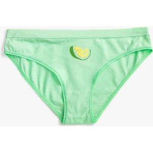 Pamuklu Brief Külot Baskılı