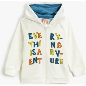 Erkek Bebek Sweatshirt Ekru 3SMB10004TK