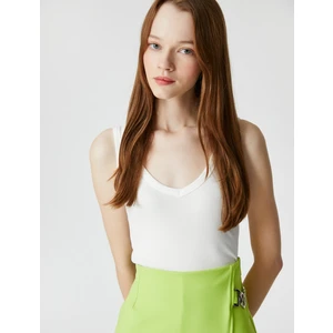 Basic Fitilli Atlet V Yaka Kolsuz