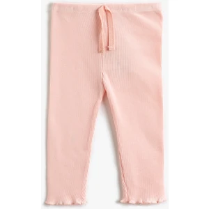 Fitilli Basic Tayt Beli Lastikli Bağlamalı